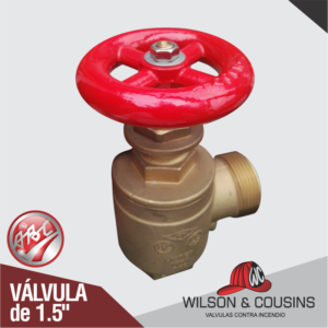Valvula Contra Incendio Wilson and Cousing de 1.5 - Imagen 3